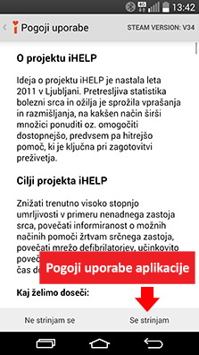 Lesen Sie die Nutzungsbedingungen - Klicken Sie auf: Ich bin mit den Nutzungsbedingungen einverstanden.