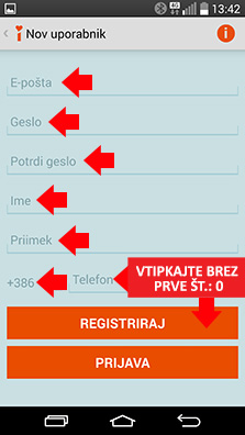 Benutzeranmeldung - Erg�nze deine Daten: bei der Handynr. aufpassen!